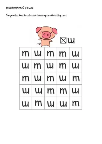 Discriminació visual 7