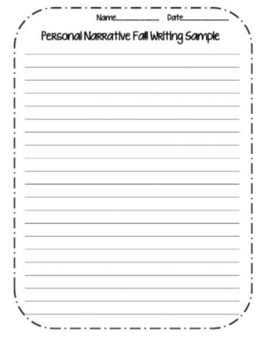 Composition -blank lines