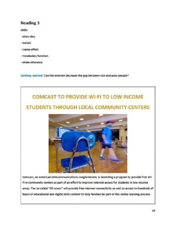 Unit 4 - Text 3 Comcast