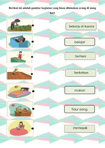 Kegiatan di siang hari