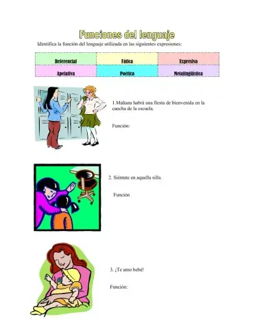 Funciones del lenguaje