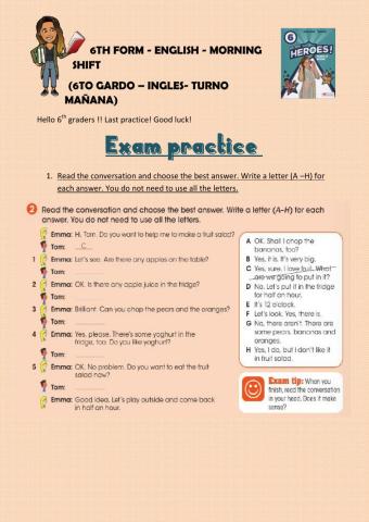 6TO GRADO 15TA SEMANA