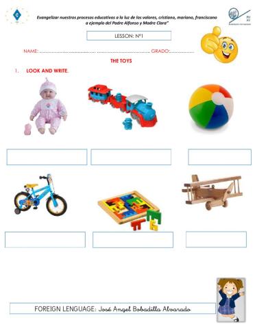 They have got toys- prepositions