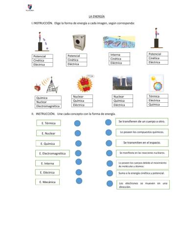 Formas de energía