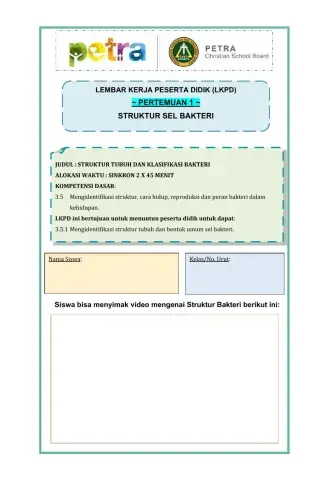 Struktur Bakteri (Pelatihan e-guruku.id)