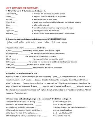 Vocabulary units 1-3. 1 bach