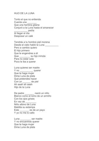 Hijo de la luna