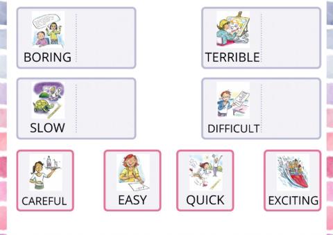 Opposites Adjectives