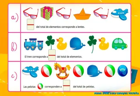 Valor de una fracción