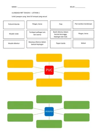 Ulangkaji rbt tahun 6 – latihan 1