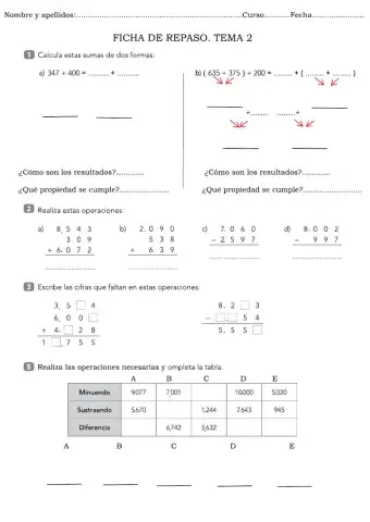 Ficha de repaso. tema 2