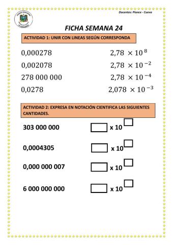 Notación científica
