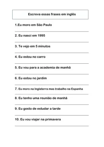 Translation using in