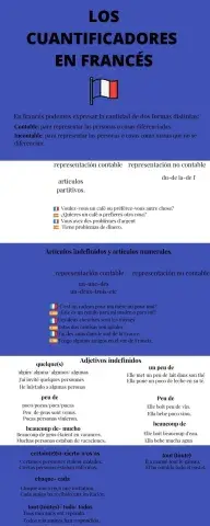 Los cuantificadores en francés