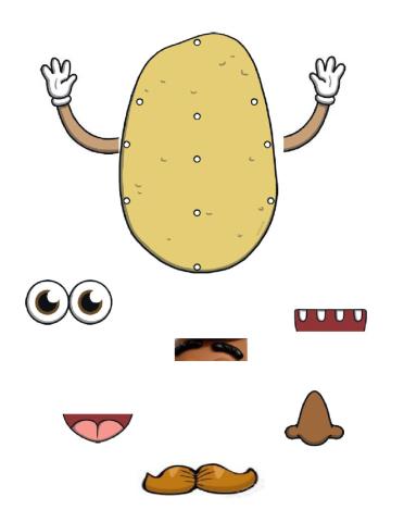 Mr Potato Head Puzzle