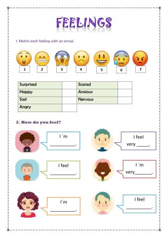 Vocaculary: Feelings