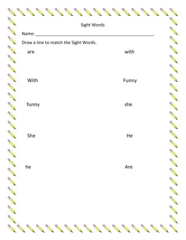 Sight Words