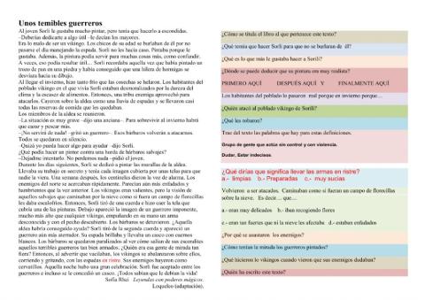 Unos terribles guerreros