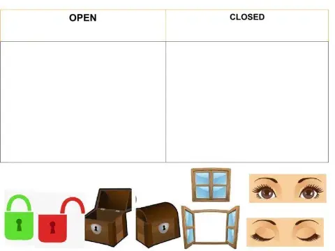 Open - Close concept