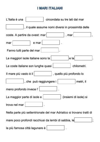 mari italiani