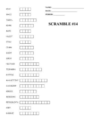 Scramble -14