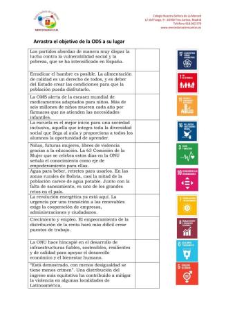 Objetivos de la ODS