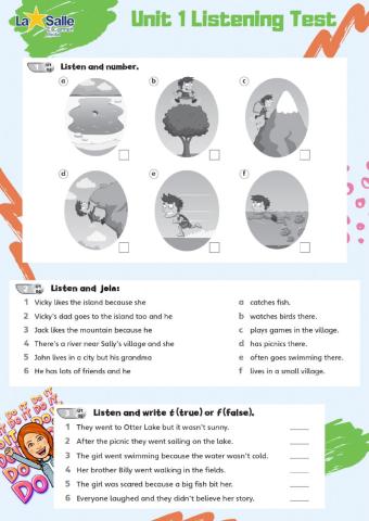 Listening Unit 1 6º