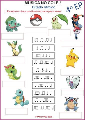 Ditado rítmico 4º