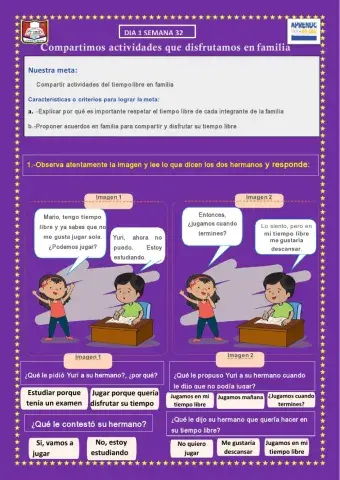 Compartimos actividades que disfrutamos en nuestro tiempo libre