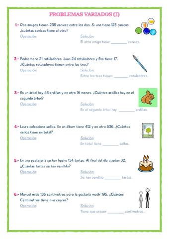Problemas variados (I)