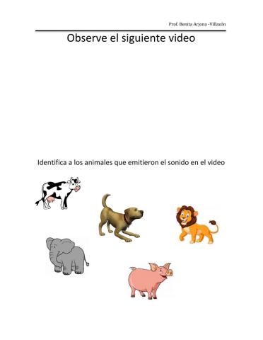 Los animales utiles