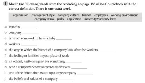 Vocabulary - U3-L9-10