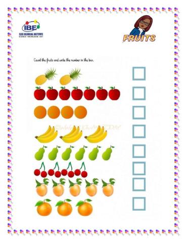 Count fruits