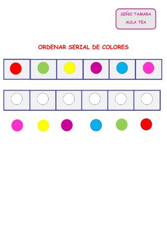 Serie de colores