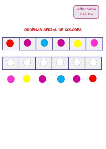 Serie de colores