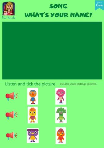 SONG WHATS YOUR NAME