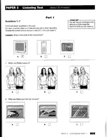 Pet listening parts 1-4