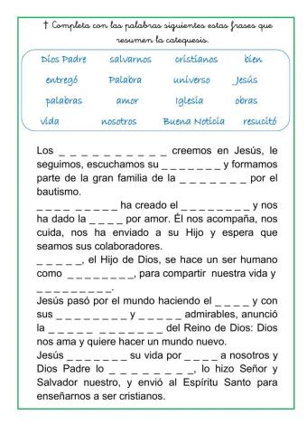 Dios Uno y Trino