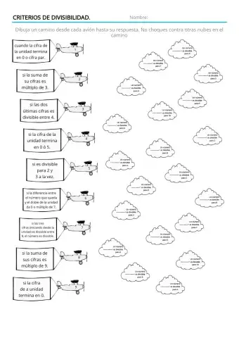 Criterios de divisibilidad