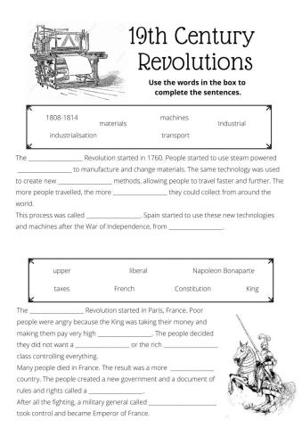 Industrial and French Revolutions