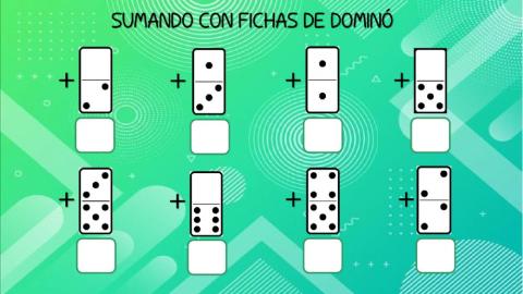 Sumando con dominós