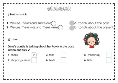 There was-wasn't and there were-weren't