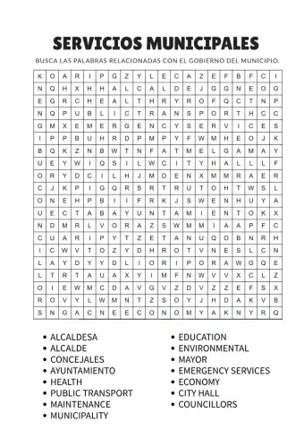 Servicios municipales