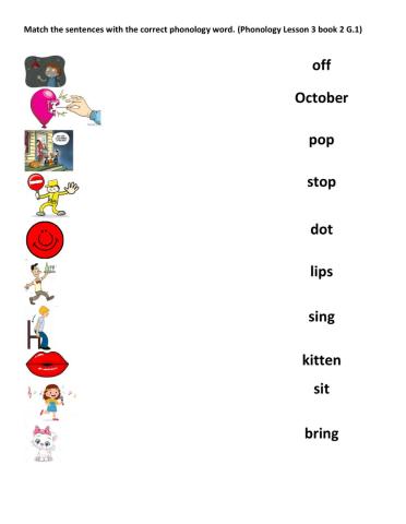 Phonology Lesson 3 Book 2
