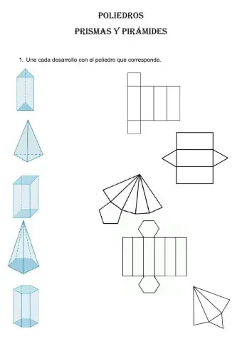 Prismas y pirámides