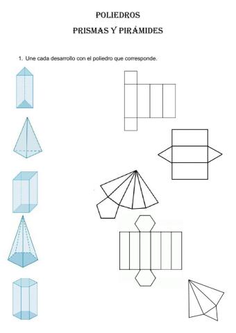 Prismas y pirámides