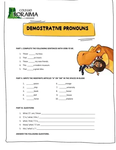 Demostrative Pronouns