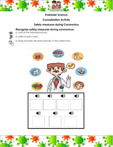 Safety measures during Coronavirus