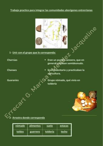 Los charrúas, los chanas y los Guaraníes