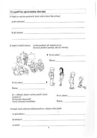 Správné chování 1